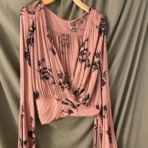 Free people open shirt